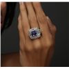 Image 6 : 18KT Two-Tone Gold 3.20ct Tanzanite and Diamond Ring