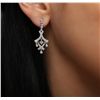 Image 1 : 14KT White Gold 1.02ctw Diamond Earrings