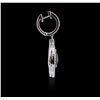 Image 4 : 14KT White Gold 8.45ctw Black Diamond Earrings