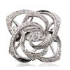 Image 3 : 14KT White Gold 0.59ctw Diamond Ring