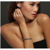 Image 2 : 14KT White Gold 16.38ctw Sapphire and Diamond Bracelet