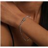 Image 5 : 14KT White Gold 1.15ctw Diamond Tennis Bracelet