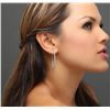 Image 5 : 14KT White Gold 1.33ctw Diamond Earrings