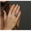 Image 1 : 18KT White Gold 4.13ct Tanzanite and Diamond Ring