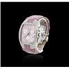 Image 4 : Polanti Stainless Steel Diamond Wristwatch
