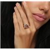 Image 2 : 14KT Rose Gold 4.72ct Morganite and Diamond Ring
