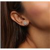 Image 5 : 14KT White Gold 1.65ctw Diamond Earrings