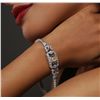 Image 5 : 18KT Two-Tone Gold 3.67ctw Diamond Bracelet