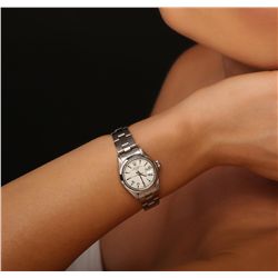 Ladies Rolex Stainless Steel Date Model Wristwatch