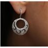 Image 1 : 14KT White Gold 1.57ctw Diamond Earrings