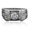 Image 3 : 14KT White Gold 1.47ctw Diamond Ring