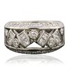 Image 1 : 14KT White Gold 1.05ctw Diamond Ring