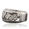 Image 2 : 14KT White Gold 1.05ctw Diamond Ring