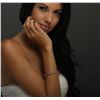 Image 3 : 14KT Rose Gold 17.25ctw Pink Sapphire and Diamond Bracelet
