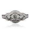 Image 1 : 14KT White Gold 1.72ctw Diamond Ring