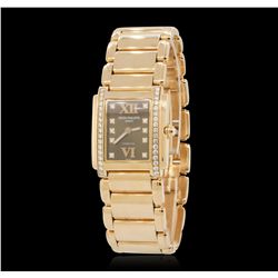 Ladies Patek Philippe 18KT Rose Gold Twenty-4 Diamond Wristwatch