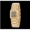 Image 1 : Ladies Patek Philippe 18KT Rose Gold Twenty-4 Diamond Wristwatch