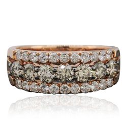 14KT Rose Gold 1.16ctw Diamond Ring