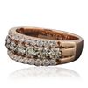 Image 2 : 14KT Rose Gold 1.16ctw Diamond Ring