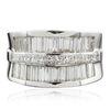 Image 3 : 18KT White Gold 2.37ctw Diamond Ring