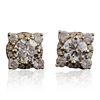 Image 1 : 14KT Yellow Gold 1.62ctw Diamond Earrings