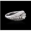 Image 2 : 14KT White Gold 2.30ctw Diamond Ring