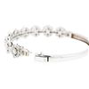 Image 8 : 14KT White Gold 2.74ctw Diamond Bangle Bracelet