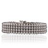 Image 3 : 14KT White Gold 9.72ctw Diamond Bracelet