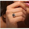 Image 4 : 14KT White Gold 2.37ctw Black Diamond Ring