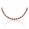 Image 3 : 14KT Yellow Gold 58.11ctw Ruby and Diamond Necklace