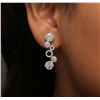 Image 1 : 14KT White Gold 1.82ctw Diamond Earrings