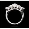 Image 8 : 14KT White Gold 1.67ctw Diamond Ring