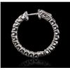 Image 4 : 14KT White Gold 2.17ctw Diamond Earrings