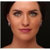 Image 2 : 18KT White Gold 1.52ctw Diamond Earrings