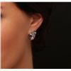 Image 5 : 18KT White Gold 1.52ctw Diamond Earrings