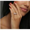 Image 2 : 14KT White Gold 1.46ctw Diamond Ring
