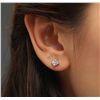 Image 2 : 14KT White Gold 1.32ctw Diamond Solitaire Earrings