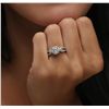 Image 6 : 14KT White Gold 0.85ctw Diamond Ring