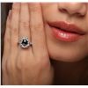 Image 1 : 14KT White Gold 1.75ctw Black Diamond Ring