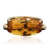 Image 3 : 10KT Yellow Gold 9.40ct Citrine and Diamond Ring