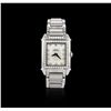 Image 3 : Girard Perregaux Stainless Steel Diamond Wristwatch