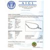 Image 8 : 14KT White Gold 29.27ctw Sapphire and Diamond Necklace