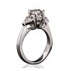 Image 7 : Platinum 1.82ctw Diamond Ring