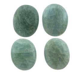 51.83cts Oval Cut Oval Cabochon Cut Natural Aquamarine Parcel