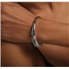 Image 5 : 14KT White Gold 2.40ctw Diamond Bangle Bracelet