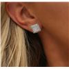 Image 1 : 14KT White Gold 2.19ctw Diamond Earrings