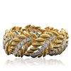 Image 3 : 18KT Yellow and White Gold 8.91ctw Diamond Bracelet