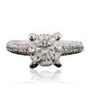 Image 1 : 18KT White Gold 2.86ctw Diamond Ring