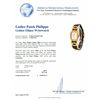 Image 9 : Ladies Patek Philippe 18KT Yellow Gold Golden Ellipse 1.00ctw Diamond Wristwatch