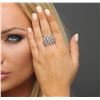 Image 1 : 14KT White Gold 1.23ctw Diamond Ring